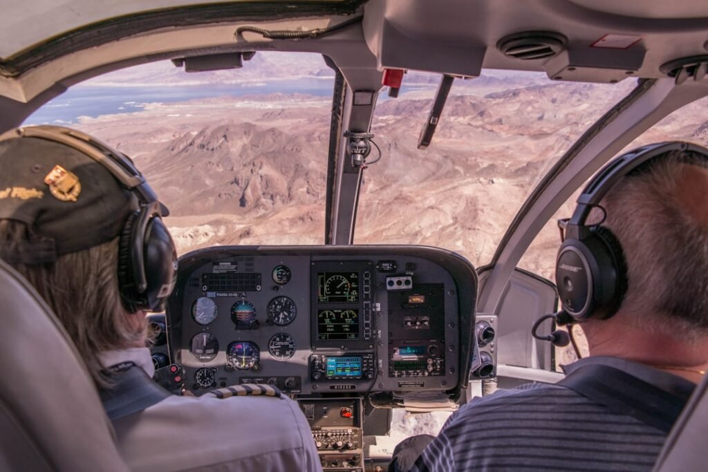 Photo Cockpit simulation